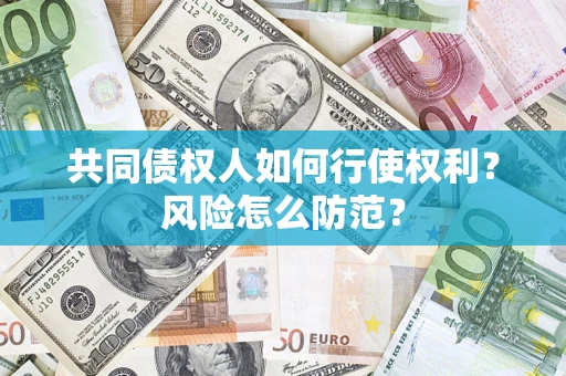 武汉共同债权人如何行使权利？风险怎么防范？