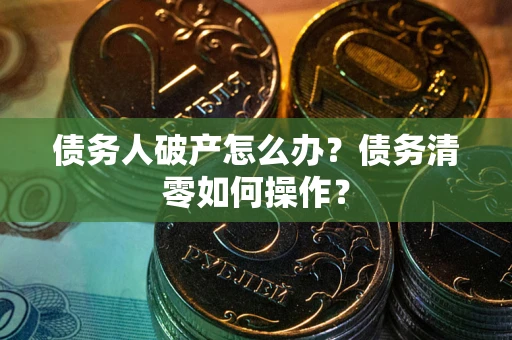 武汉债务人破产怎么办？债务清零如何操作？