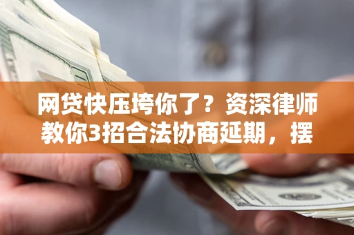 武汉网贷快压垮你了？资深律师教你3招合法协商延期，摆脱暴力催收！