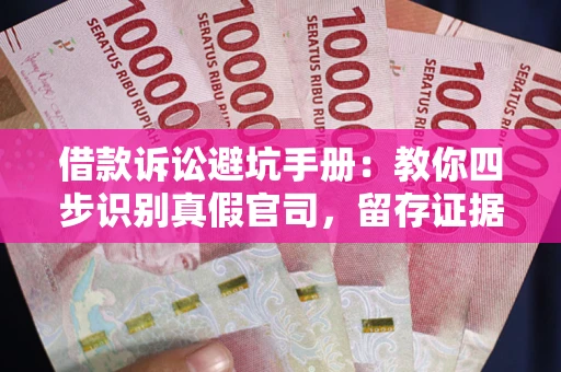 武汉借款诉讼避坑手册：教你四步识别真假官司，留存证据不踩雷