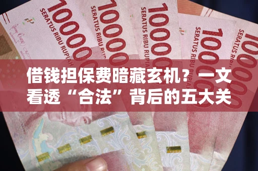 武汉借钱担保费暗藏玄机？一文看透“合法”背后的五大关键陷阱